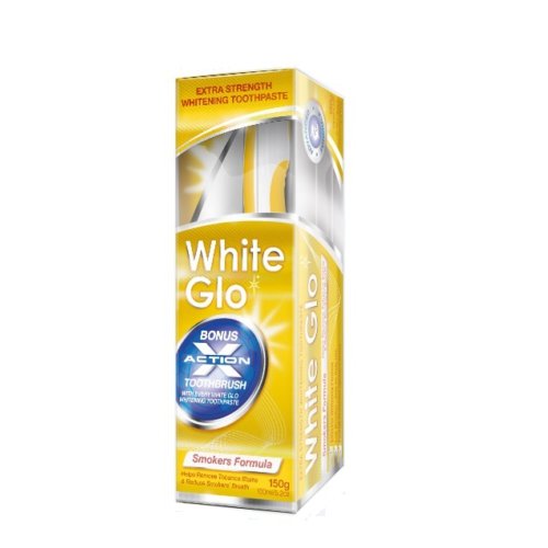 White Glo Sigara içenler için Beyazlatıcı Diş Macunu